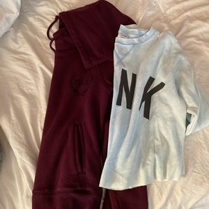 VS PINK sweatshirt and sweater